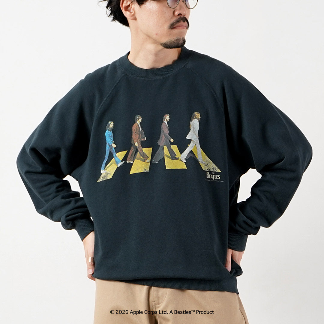 FREE RAGE / The Beatles × FREE RAGE Last Recording 插肩袖运动衫