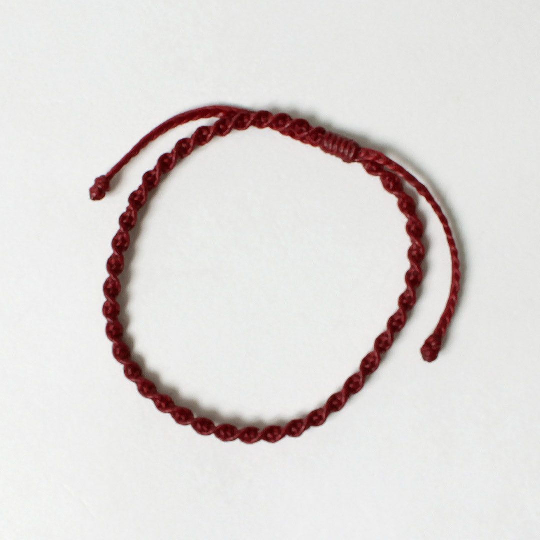 phaduA / Cordon ciré pour bracelet de cheville