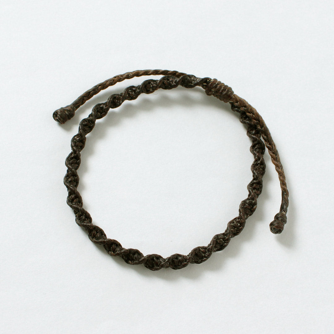phaduA / Cordon ciré pour bracelet de cheville