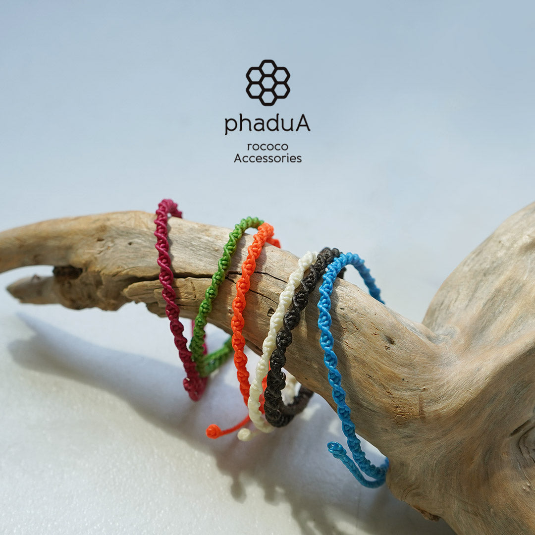 phaduA / Cordon ciré pour bracelet de cheville