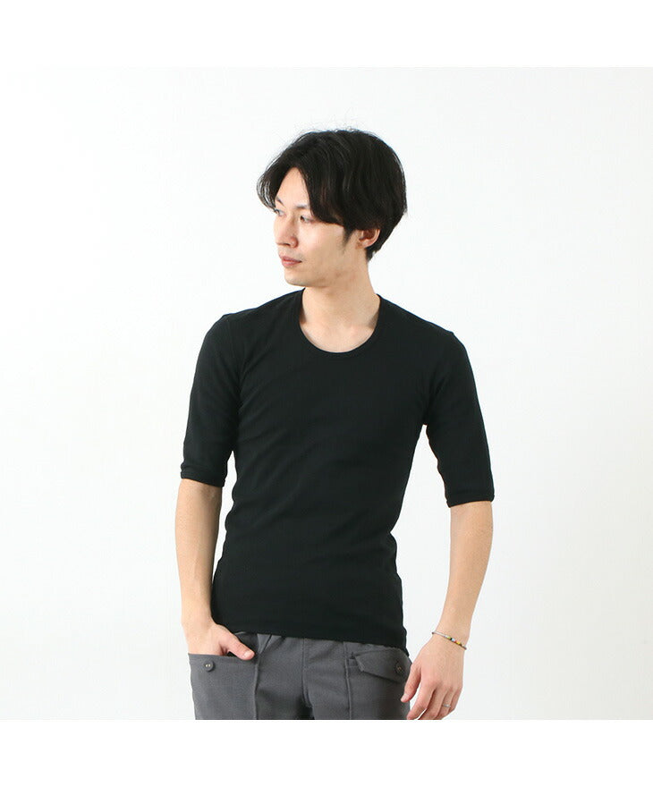 RE MADE IN TOKYO JAPAN / U 領完美內搭半袖 T 卹