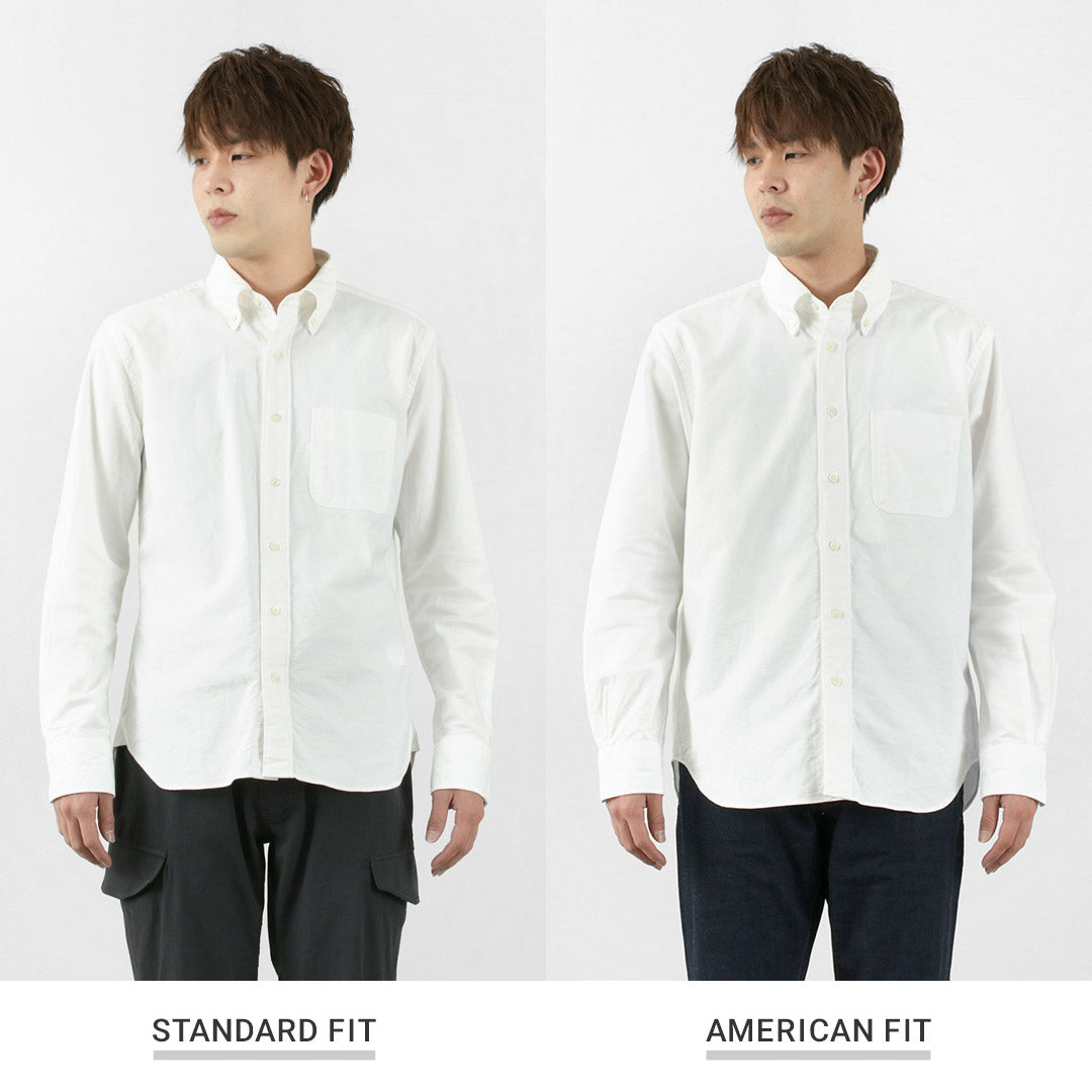 ROCOCO / Camisa con botones estándar Oxford premium