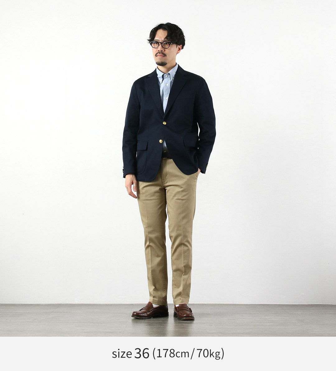 JAPAN BLUE JEANS / JB4100RC Chino de travail français slim fuselé