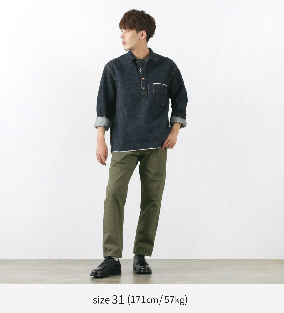 FOB FACTORY / F1134 피케 5포켓 팬츠