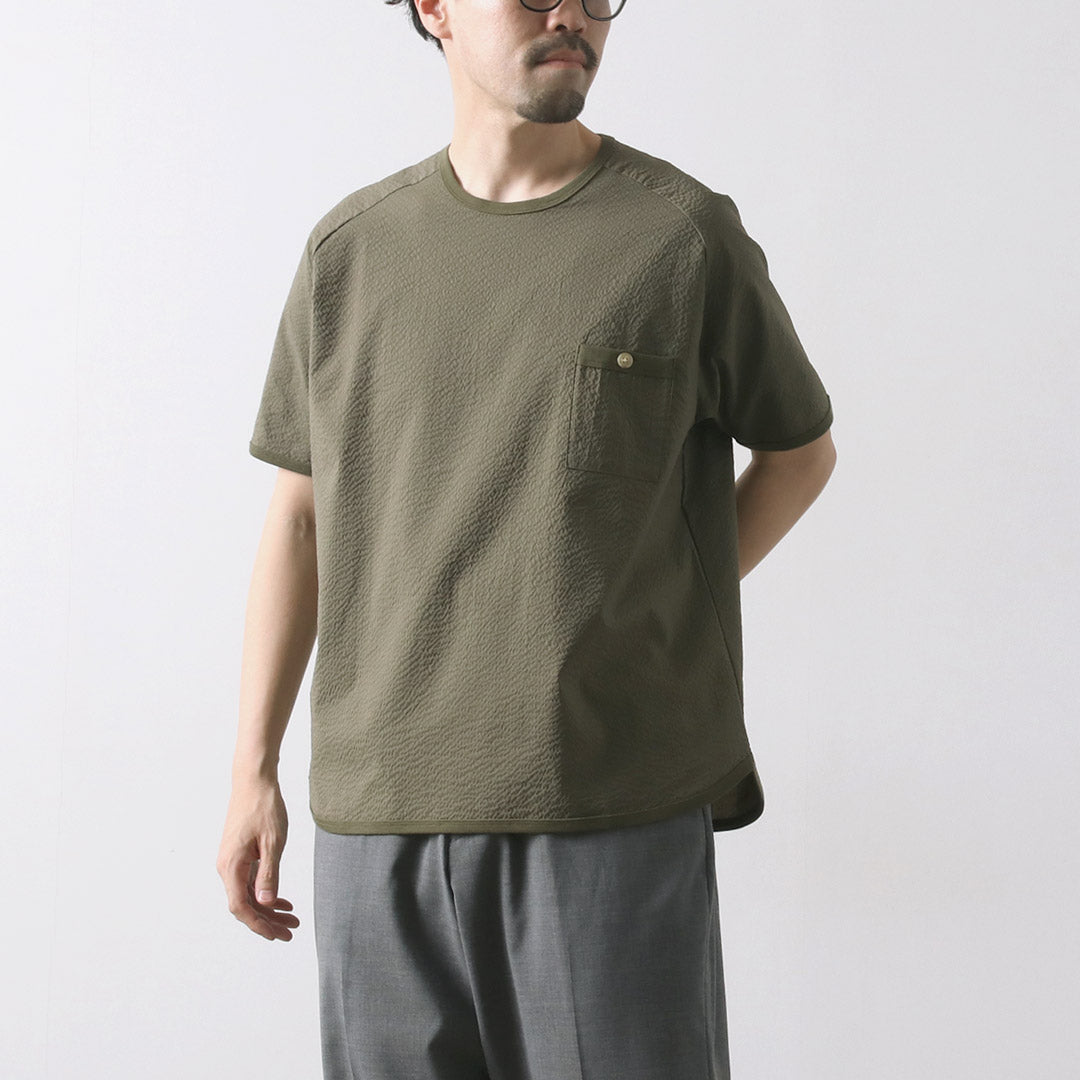 RE MADE IN TOKYO JAPAN / 宽松泡泡纱 T 恤