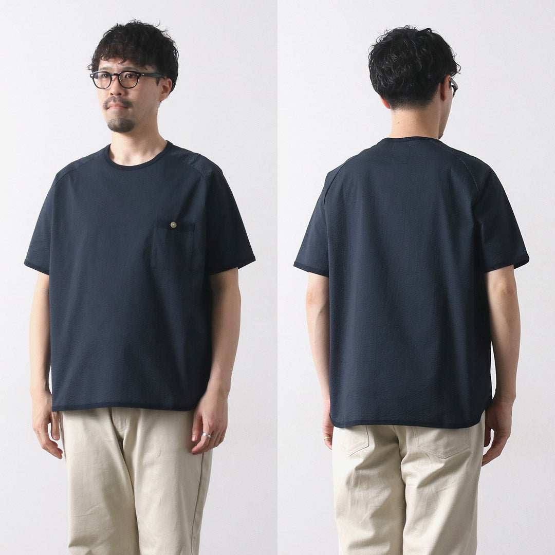 RE MADE IN TOKYO JAPAN / 宽松泡泡纱 T 恤