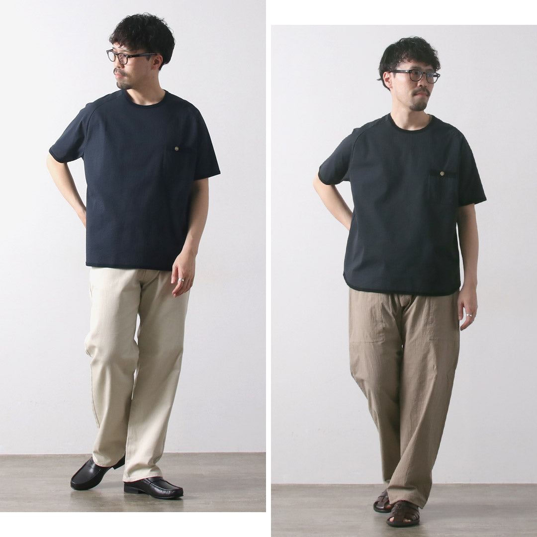 RE MADE IN TOKYO JAPAN / 宽松泡泡纱 T 恤