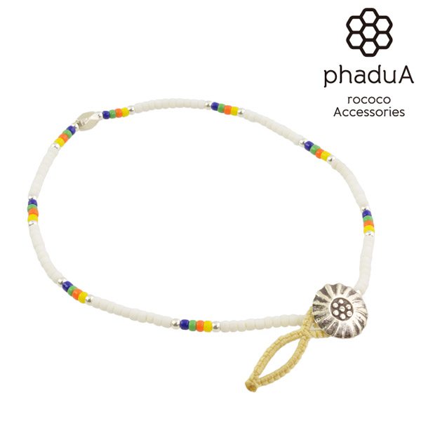 Phadua / tobillera con cuentas nativas