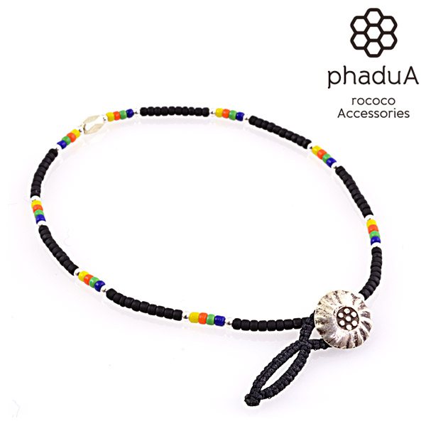 Phadua / tobillera con cuentas nativas