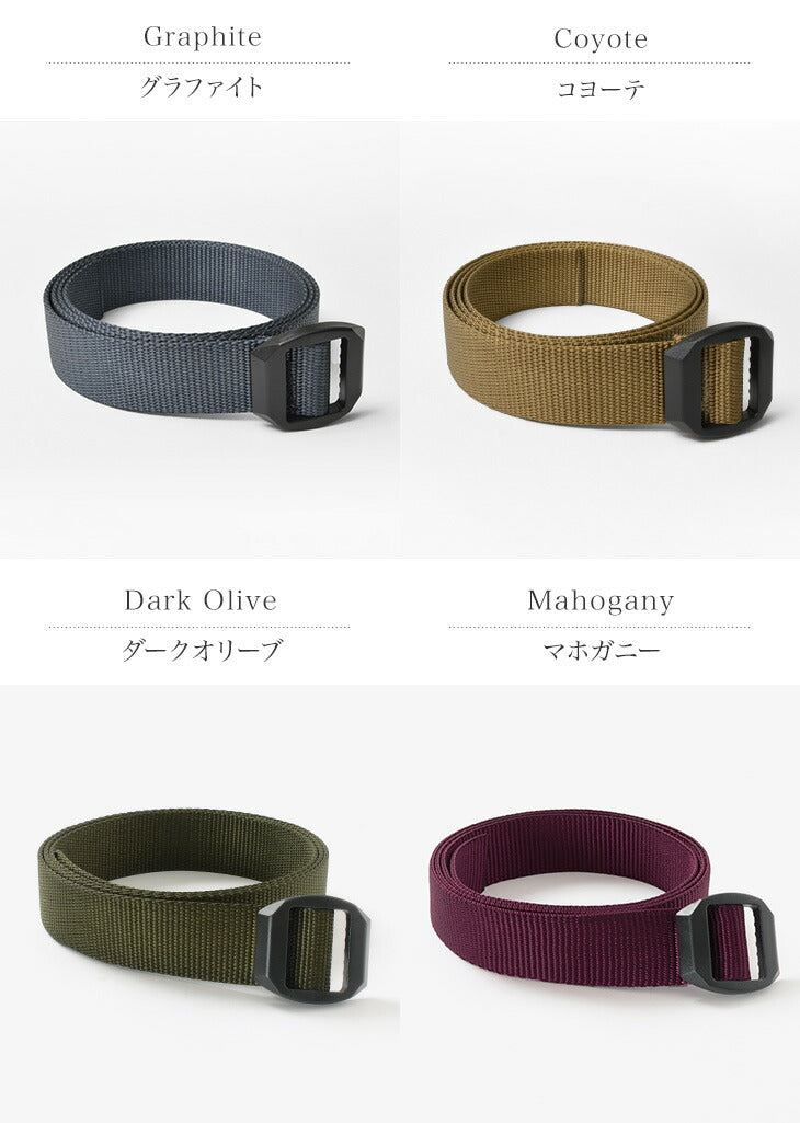 BISON DESIGNS / Webbing Belt 30mm Plain Nylon Belt