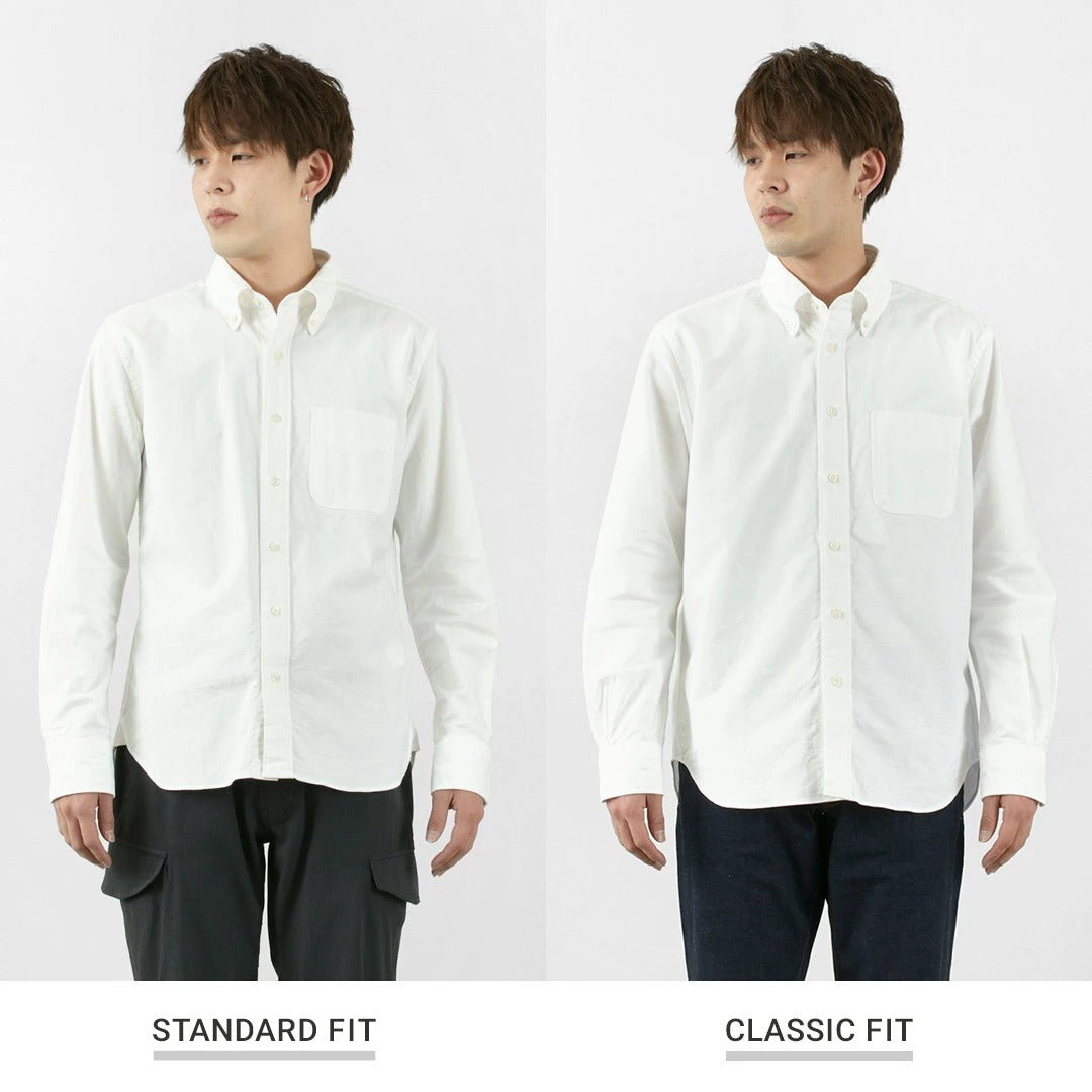 ROCOCO / Chemise boutonnée classique American Oxford