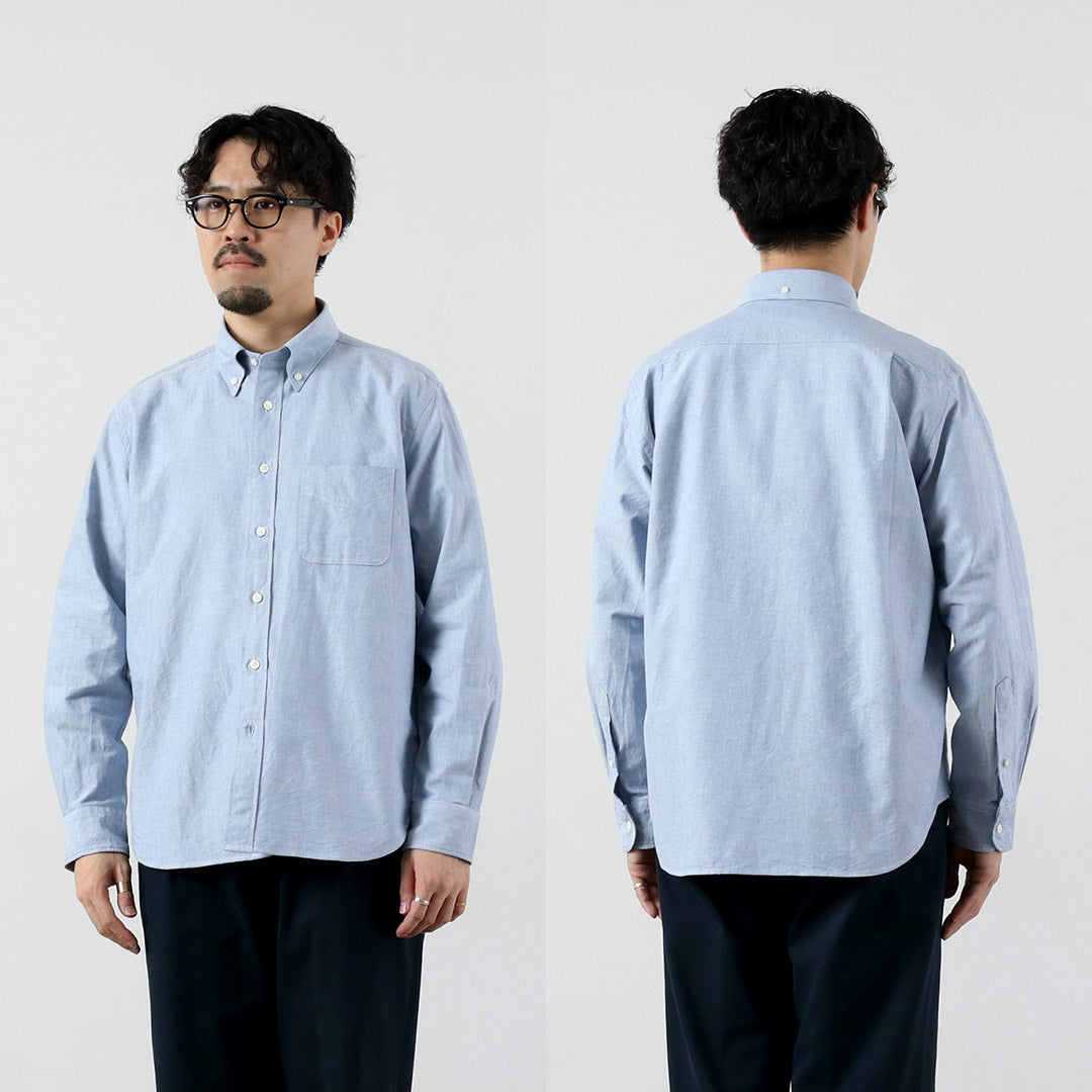 ROCOCO / Chemise boutonnée classique American Oxford