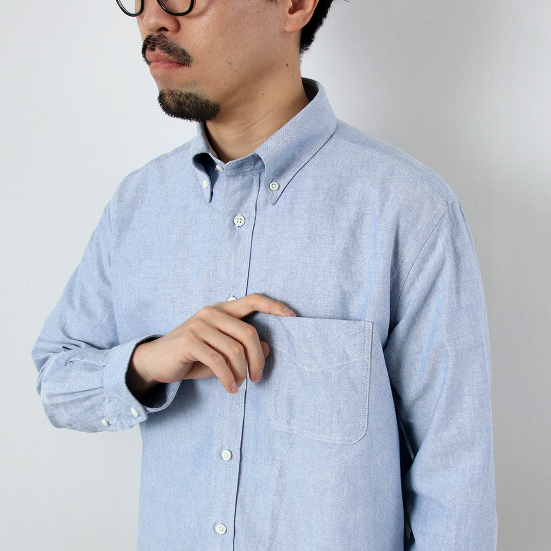 ROCOCO / Chemise boutonnée classique American Oxford