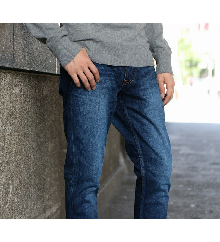 JEANS BLEU JAPON / RJB6140-ME Jean slim fuselé coupe cheville