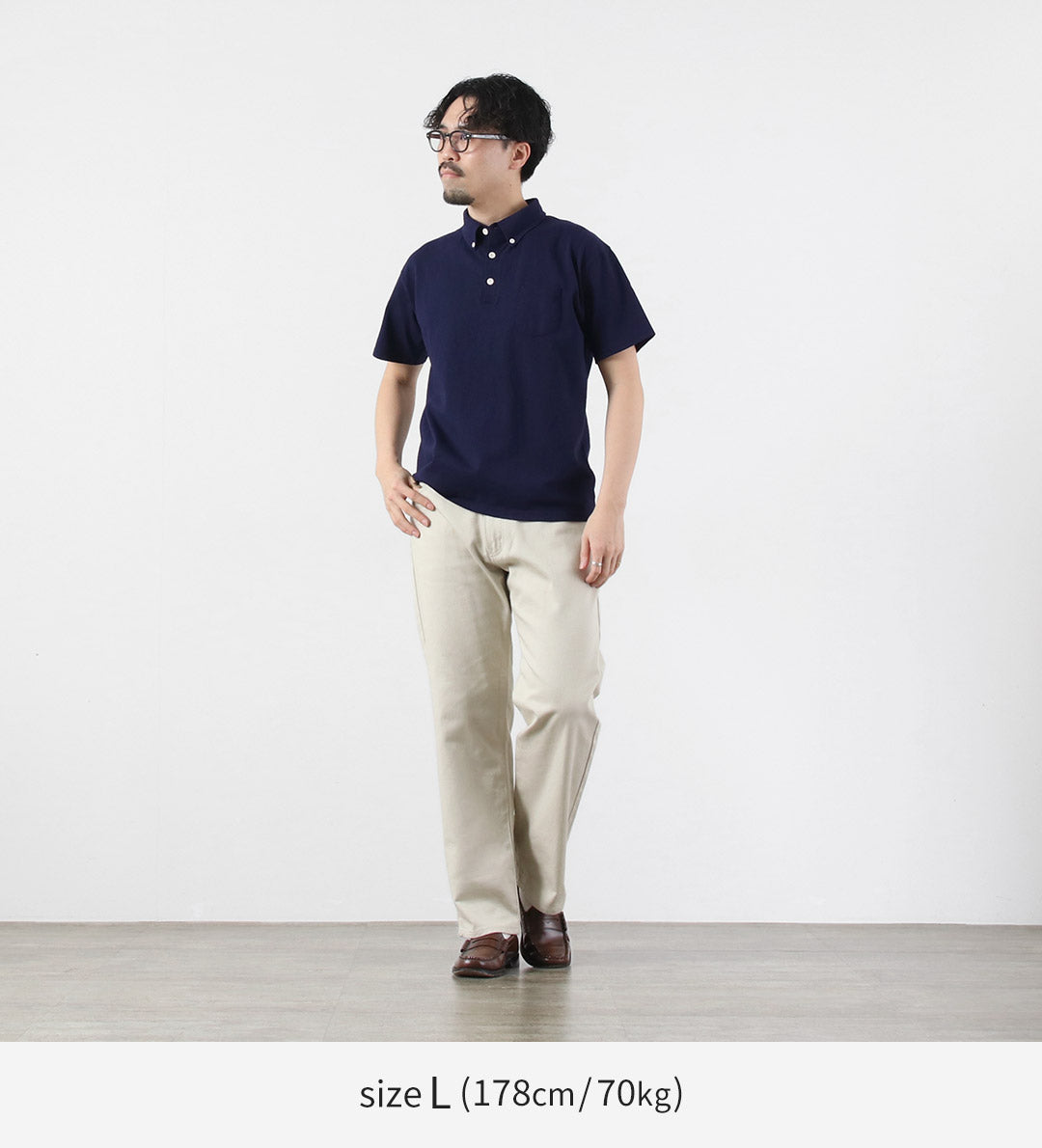 GOOD ON / GOST1103 Short Sleeve Polo Shirt