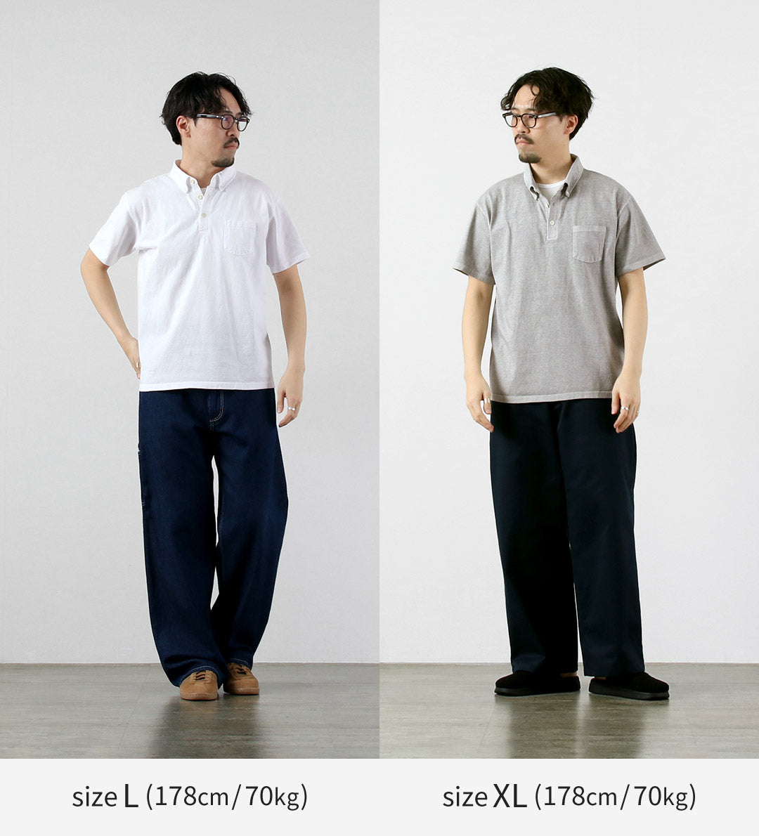 GOOD ON / GOST1103 Short Sleeve Polo Shirt