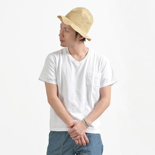 GOOD ON / GOST1408 Short Sleeve V-neck Pocket T-shirt