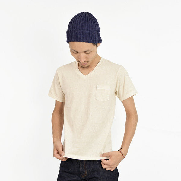 GOOD ON / GOST1408 Short Sleeve V-neck Pocket T-shirt