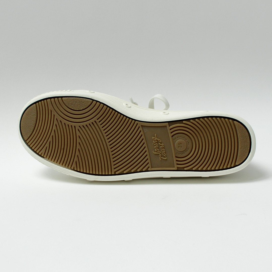 SPRING COURT / Baskets basses en cuir G2