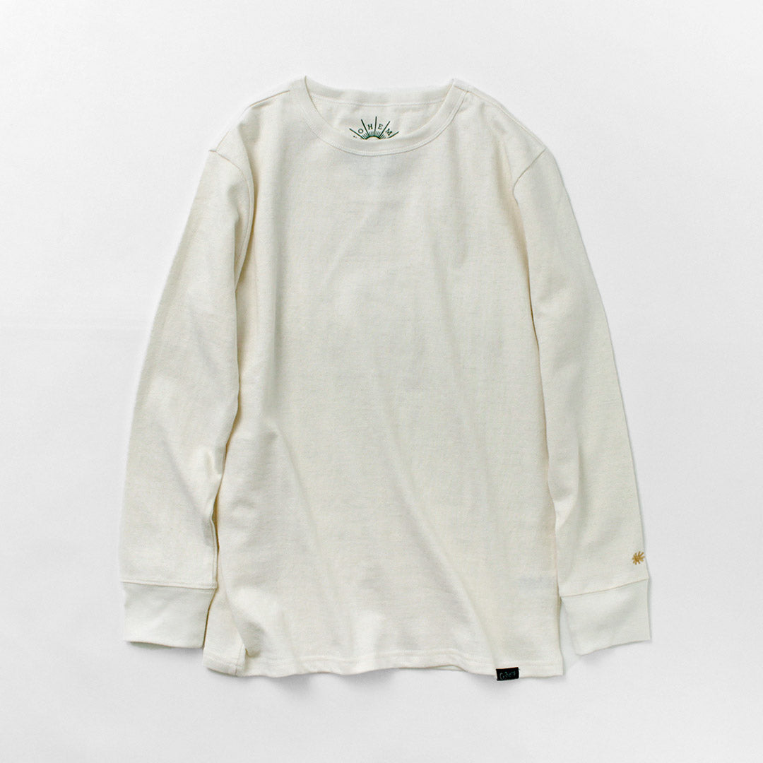 GOHEMP / Sun Blend Warmer 基本款长袖 T 恤