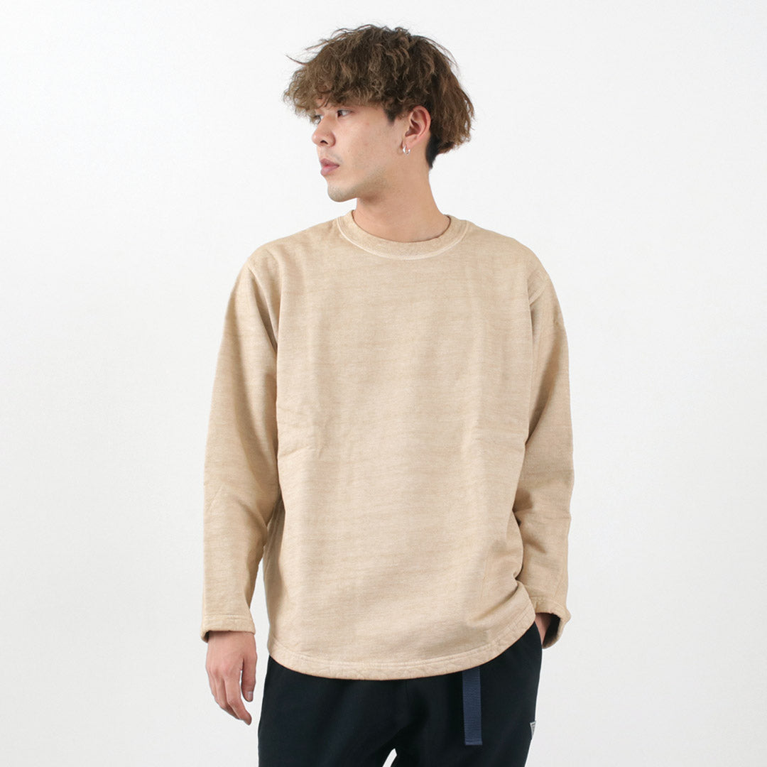 GOOD ON / Sudadera áspera con cuello redondo