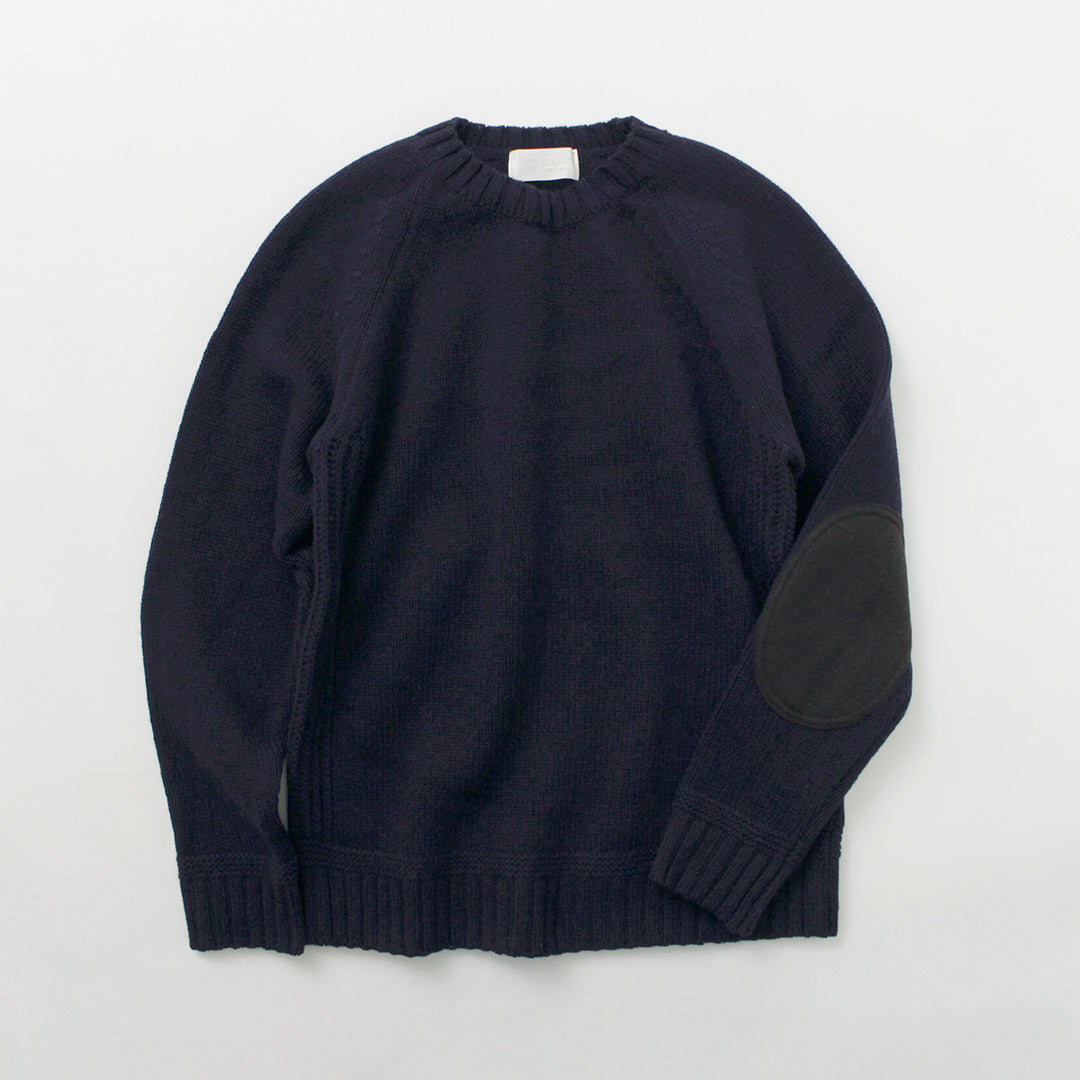 SOGLIA / Landnoah British Wool Crewneck Sweater