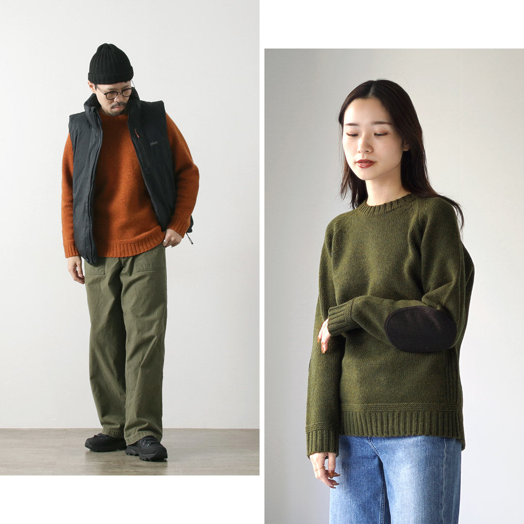 SOGLIA / Landnoah 英国羊毛圆领毛衣