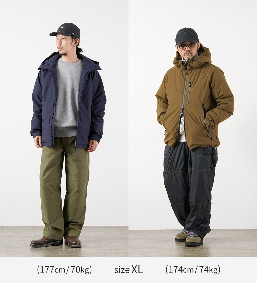 NAANGA / HINOC 邊緣連帽羽絨服 型號 2025