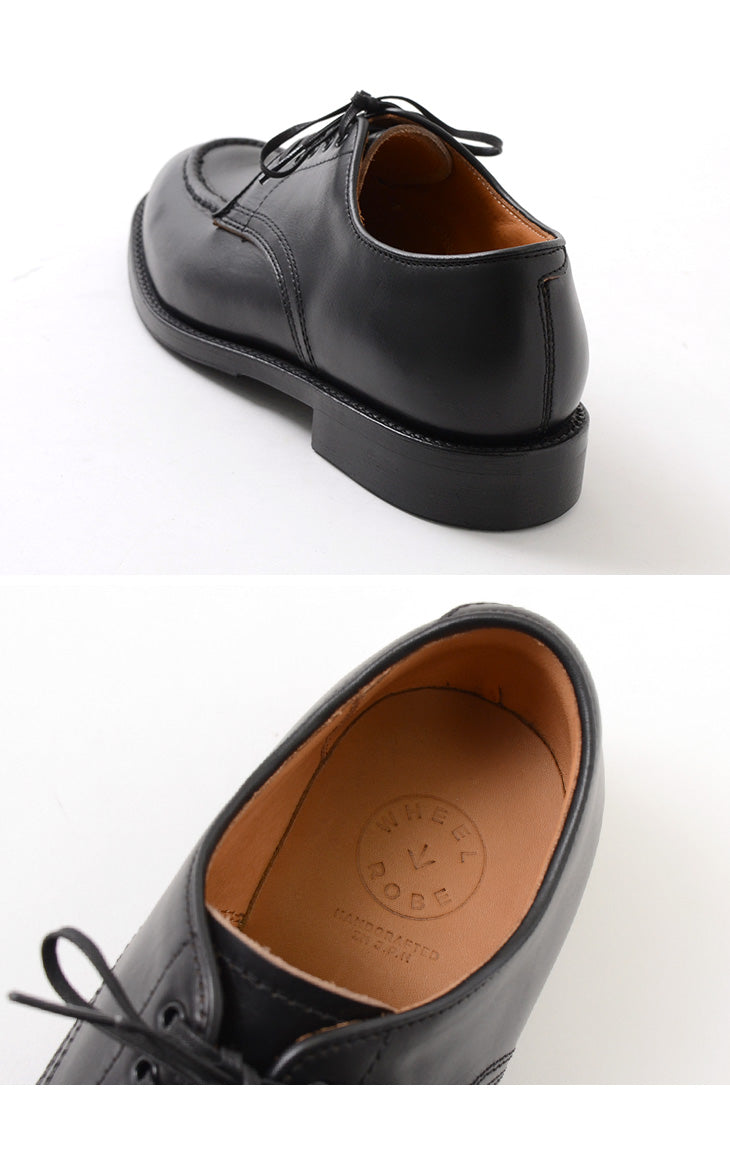 WHEELROBE / 헤비 스티치 목토 가죽 슈즈