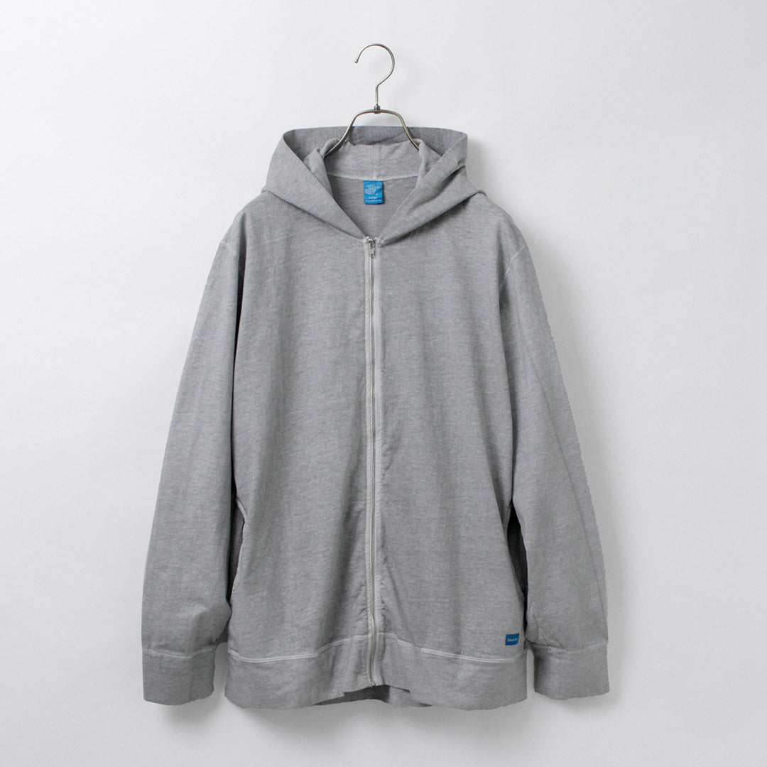 GOOD ON / Parka tipo camiseta con cremallera y tinte pigmentado