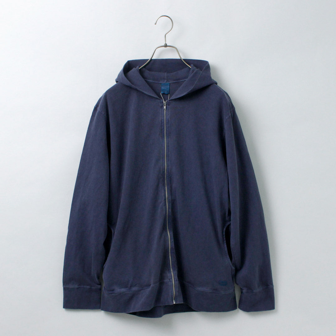 GOOD ON / Parka tipo camiseta con cremallera y tinte pigmentado