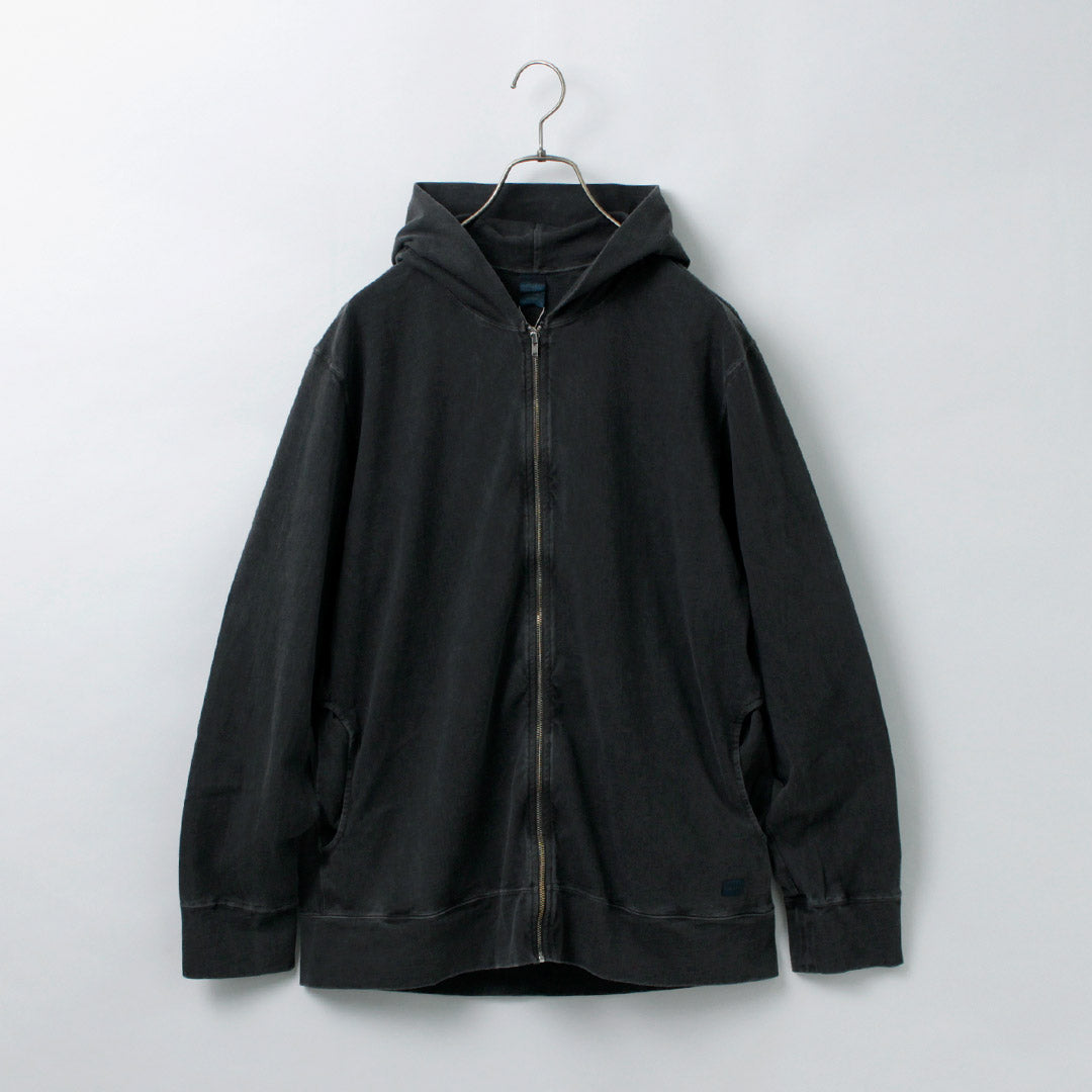 GOOD ON / Parka tipo camiseta con cremallera y tinte pigmentado