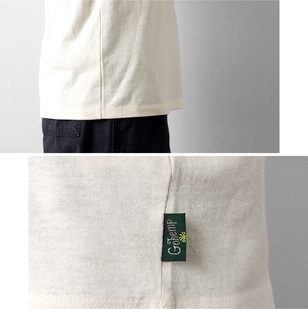 GOHEMP / Basic Short Sleeve T-Shirt