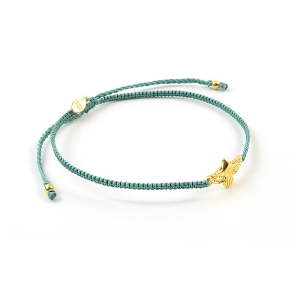Chalisa T .. / Eagle Notching Cord Anklet