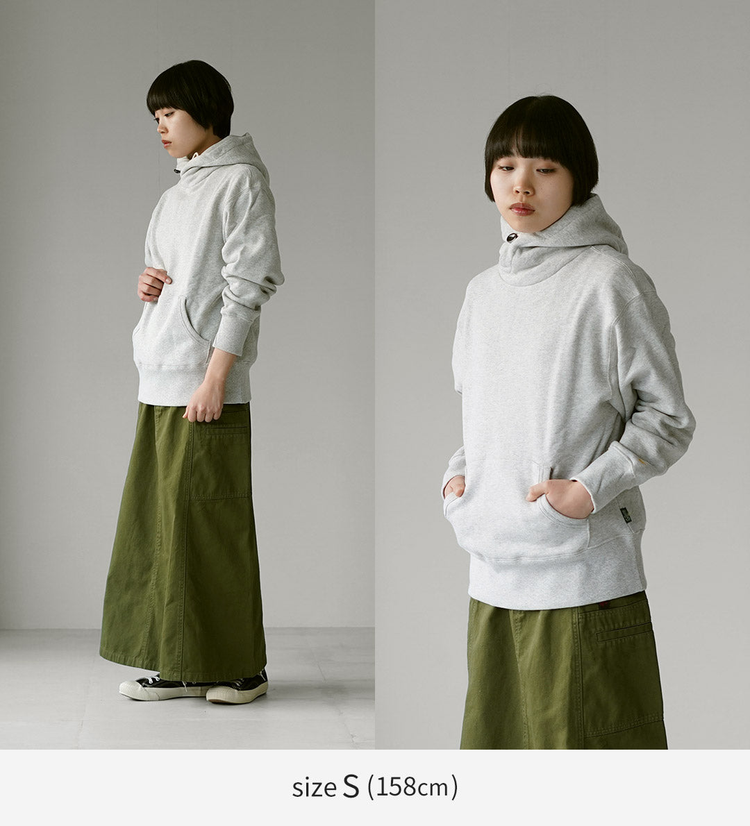 GOHEMP / Sweat à capuche châle en chanvre