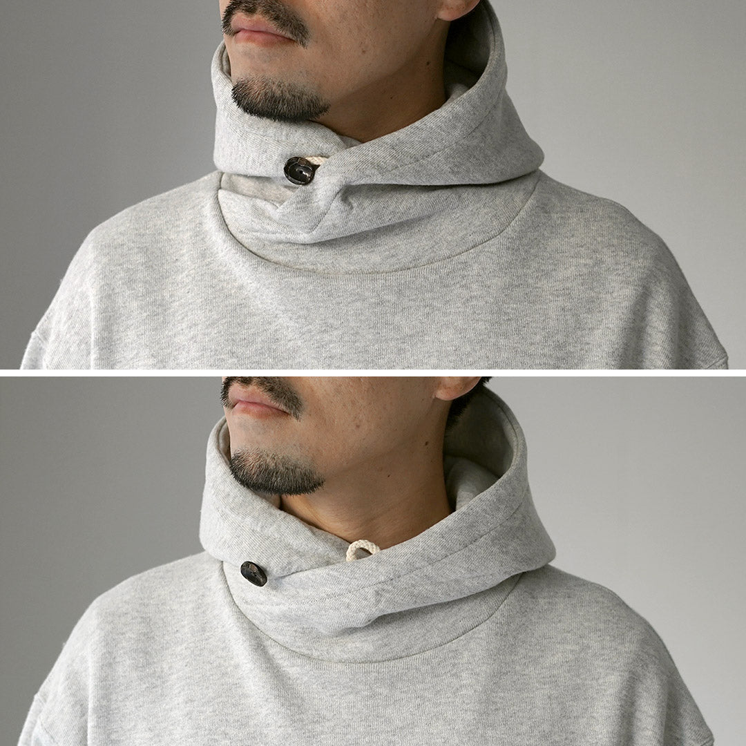 GOHEMP / Sweat à capuche châle en chanvre