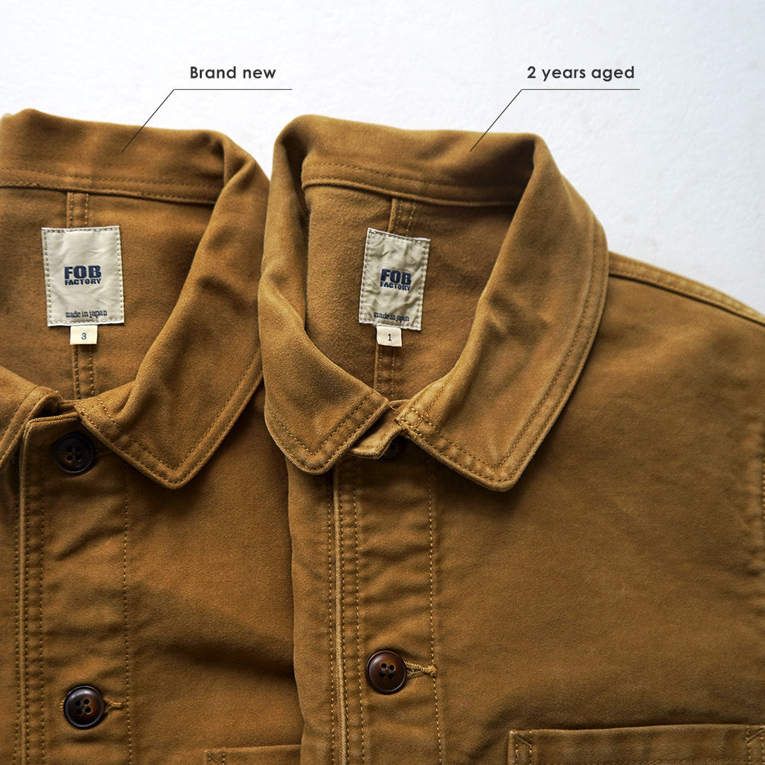FOB Factory / F2361 Veste d'équitation Moleskin