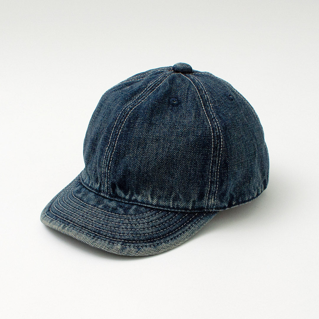 HIGHER / Casquette en jean selvage