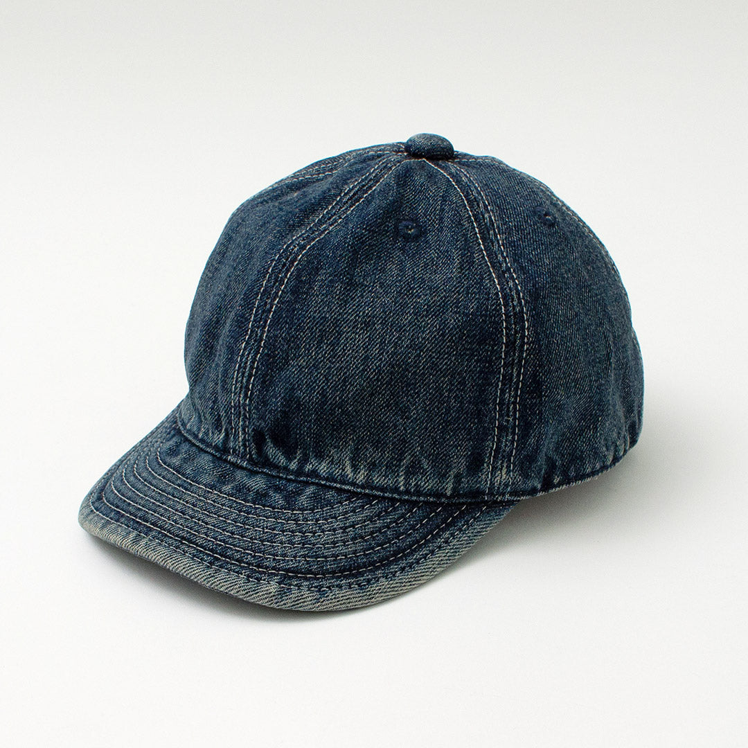 HIGHER / Casquette en jean selvage