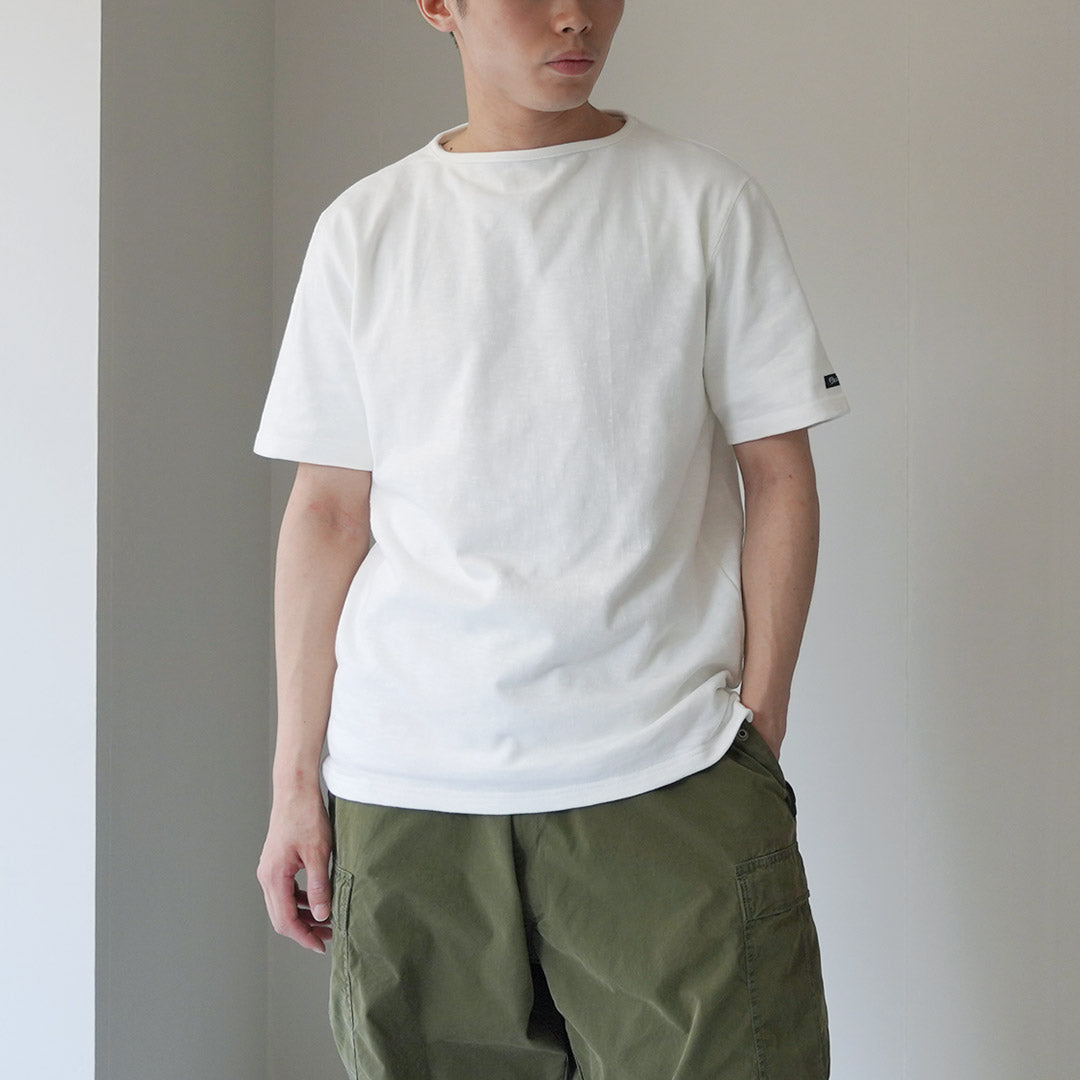 TIEASY / HDCS Boatneck Short Sleeve Basque Shirt