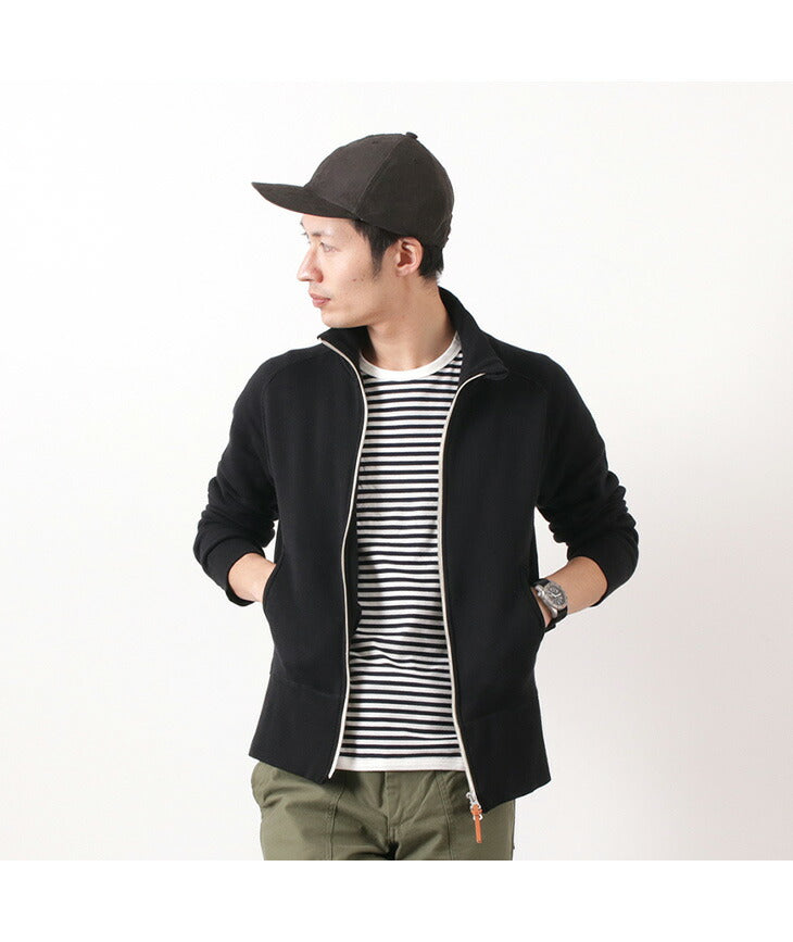 RE HECHO EN TOKIO JAPÓN / Cazadora deportiva clásica con cuello alto