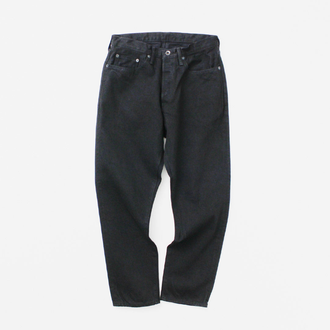 SANCA / Black Denim Tapered 5P Pants