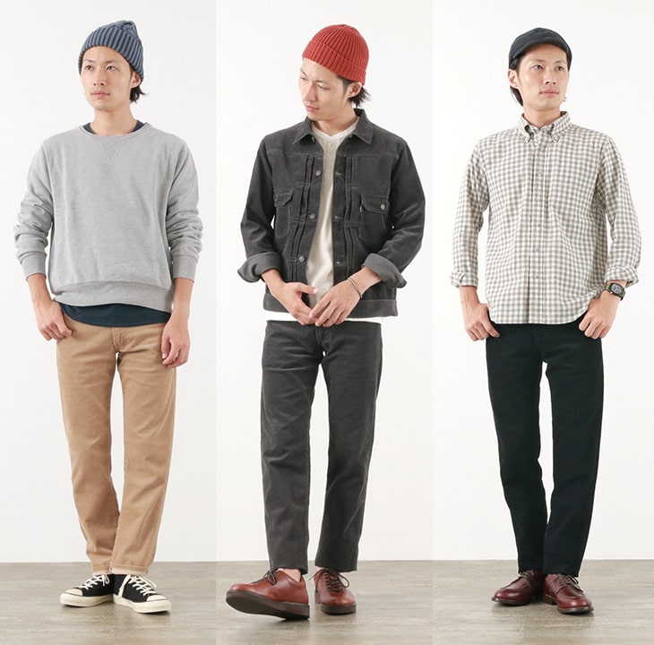 FOB FACTORY / F1151 Corduroy 5-pocket trousers