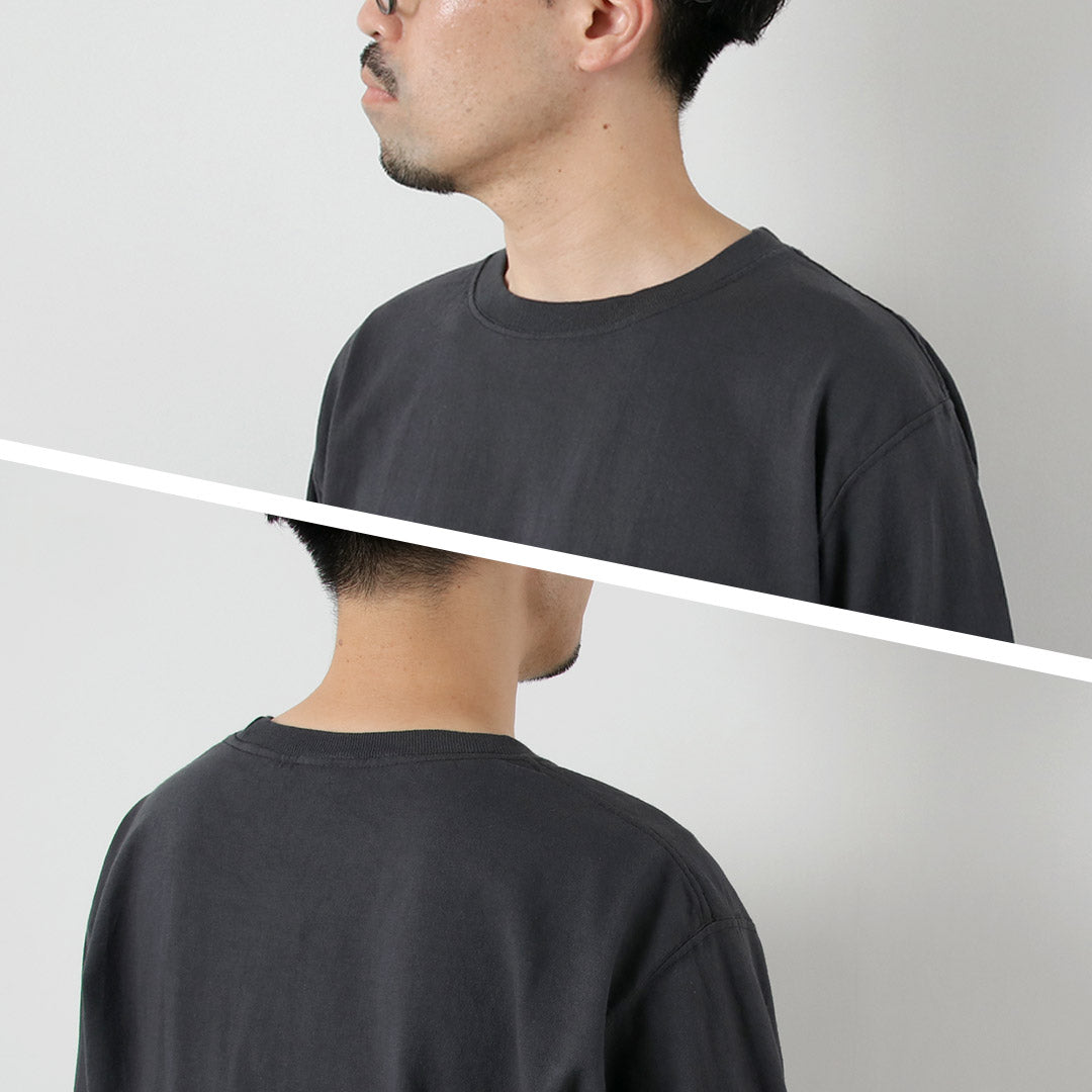 GOODWEAR / Crew Neck Long Sleeves Pocket T-Shirt