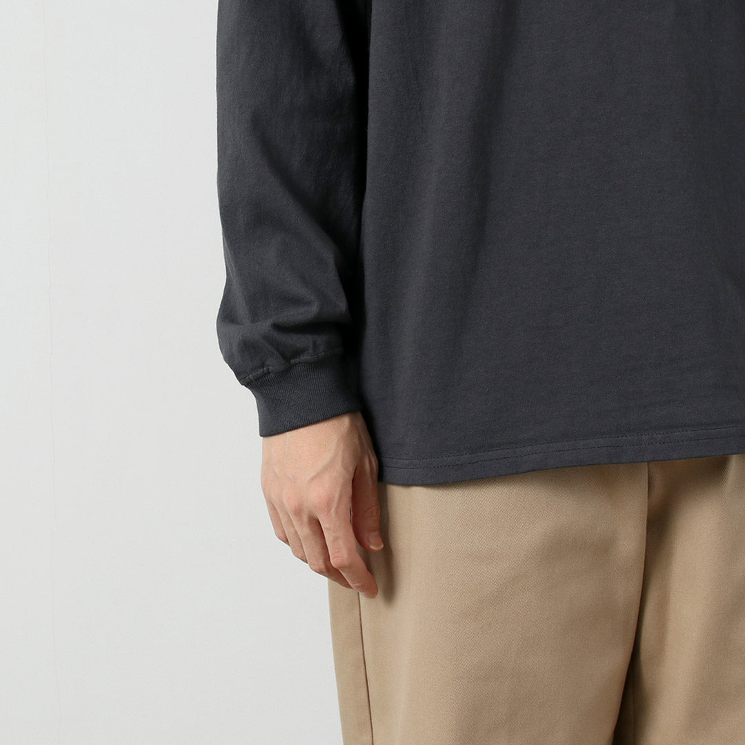 GOODWEAR / Crew Neck Long Sleeves Pocket T-Shirt