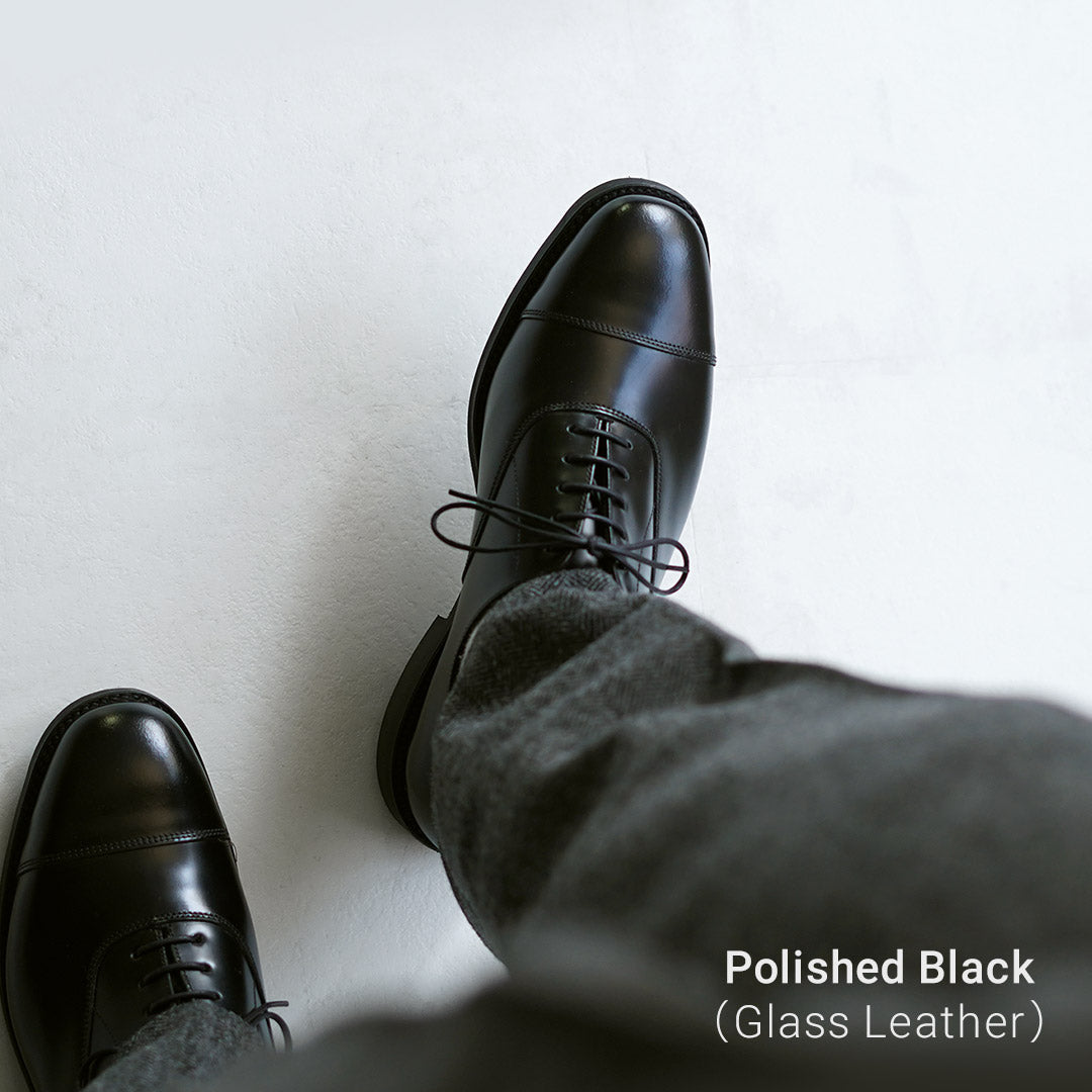 SANDERS / 1846B Chaussures en cuir Oxford à bout droit