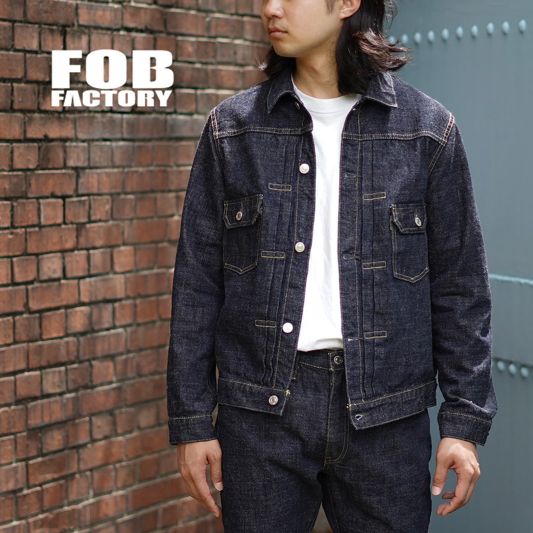 FOB FACTORY / F2378 2nd-type G3 Selvage Denim jacket