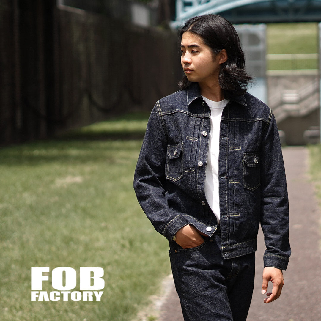 FOB FACTORY / F2378 2nd-type G3 Selvage Denim jacket
