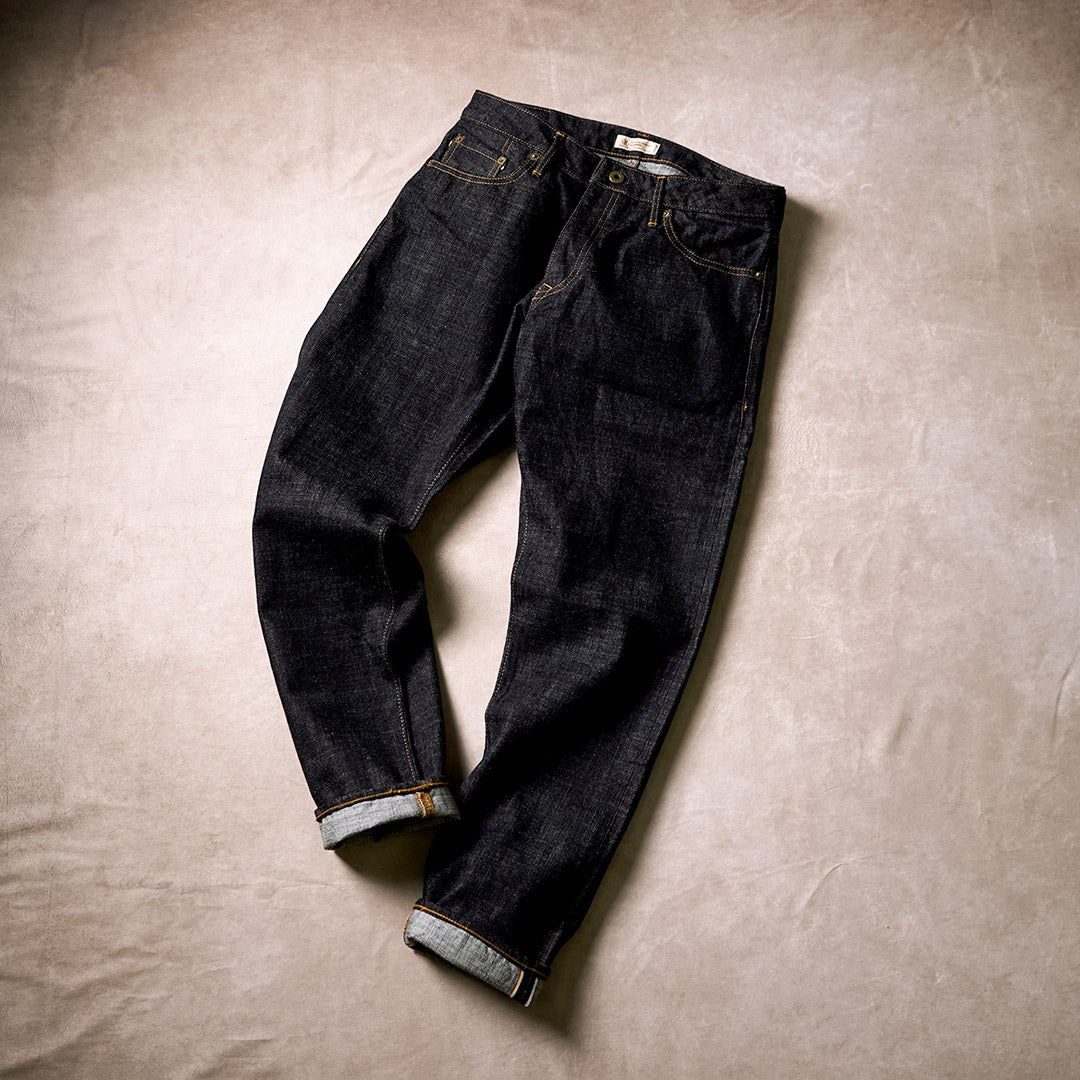 JAPAN BLUE JEANS / Monster Denim Semi-Wide Tapered 5P Pants 16.5oz Cote d'Ivoire Cotton
