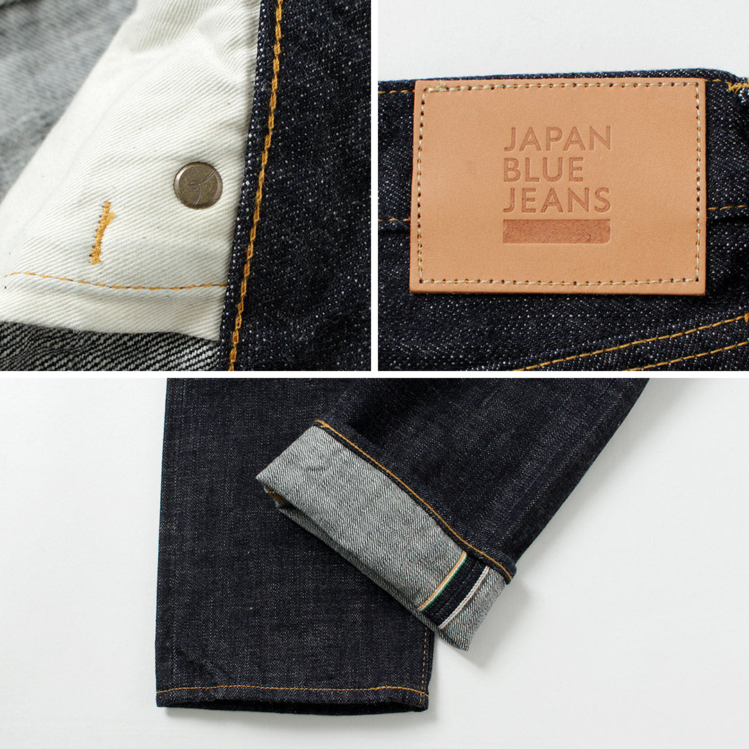 JAPAN BLUE JEANS / Monster Denim Semi-Wide Tapered 5P Pants 16.5oz Cote d'Ivoire Cotton